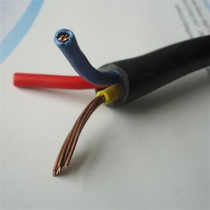 0.6 / 1kv 3 X 6mm2 LV Power Cable Pvc Insulated Cu Solid / Stranded Conductor