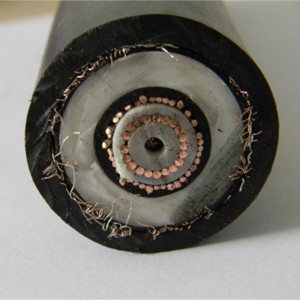 66KV Copper Wire Shielded HV Power Cable For Large Transmission System