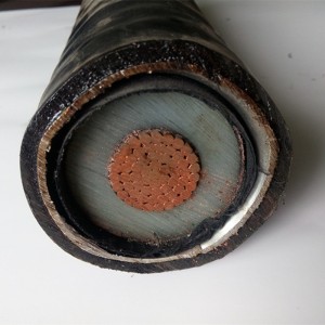 220kv XLPE Extra High Voltage Single Core Power Cable With Corrugated Al Sheath