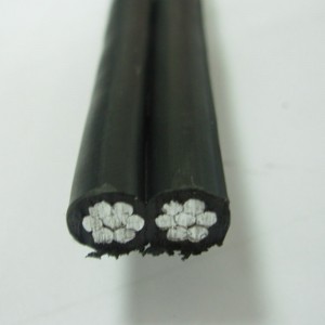 0.6/1kv duplex cable triplex cable Aluminum abc overhead cable